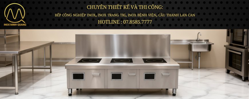 Bếp Từ 3 Vùng Nấu Mặt Phẳng Kính