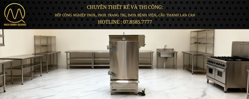 Tủ Cơm 40Kg Dùng Điện & Gas Mới