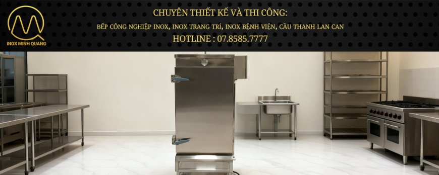 Tủ Cơm 50Kg Dùng Điện & Gas Mới