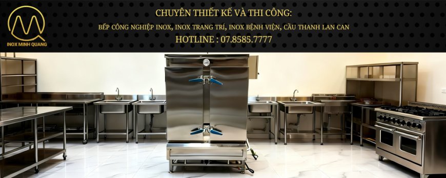 Tủ Cơm 80Kg Dùng Điện & Gas Mới