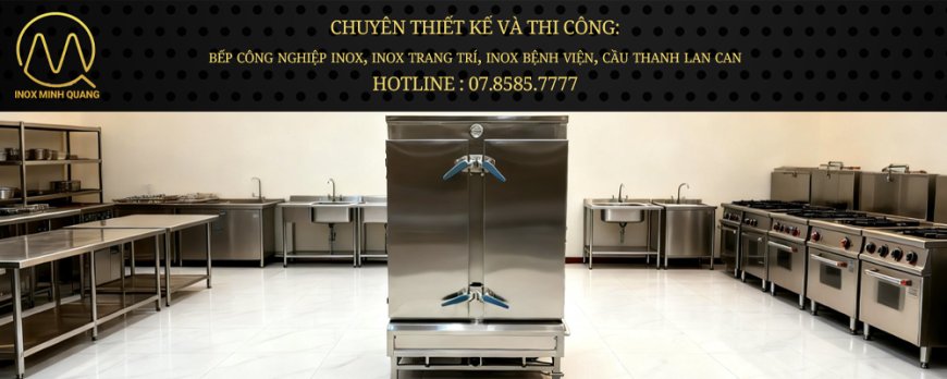 Tủ Cơm 100Kg Dùng Gas Mới