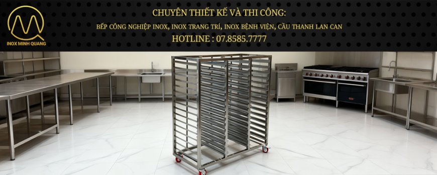 Xe Đẩy Inox 102 Khay