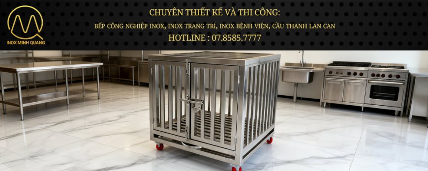 Chuồng Chó Inox Q-2