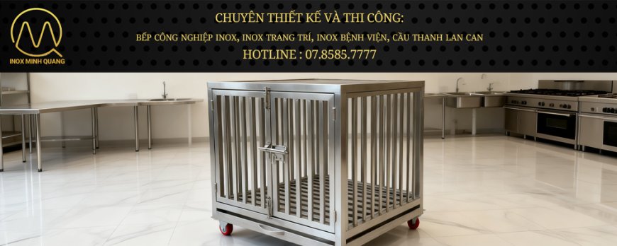 Chuồng Chó Inox Q-3
