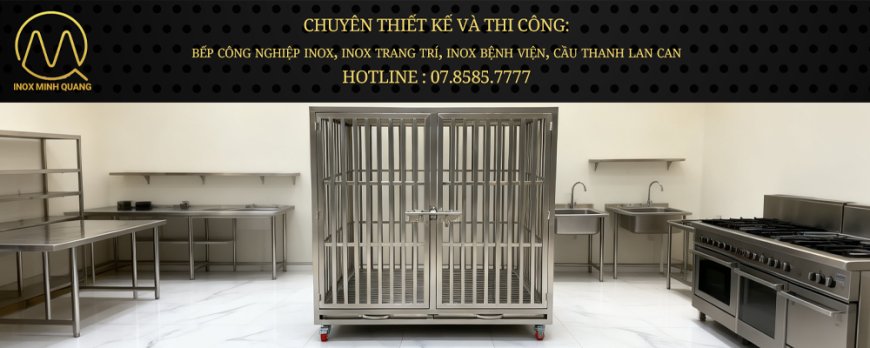 Chuồng Chó Inox Q-8