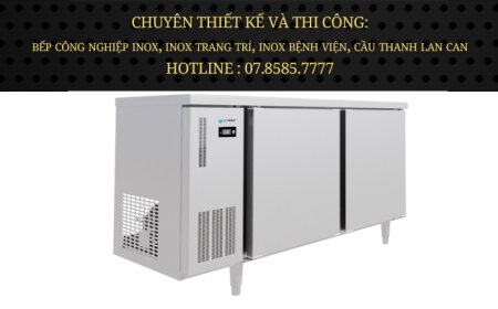 Tủ bàn mát Icymax 2 cánh inox 1500x750 ICR-2S157
