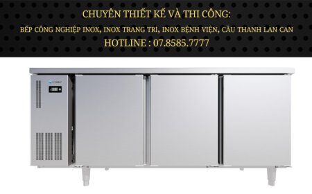 Tủ bàn mát Icymax 3 cánh inox 1800x600 ICR-3S186