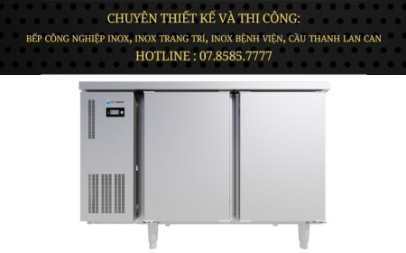 Tủ bàn đông Icymax 2 cánh inox 1200x750 ICF-2S127