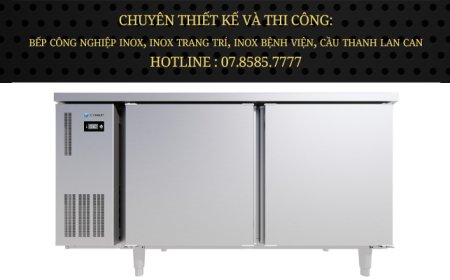 Tủ bàn đông Icymax 2 cánh inox 1500x600 ICF-2S156