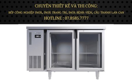 Tủ bàn mát Icymax 2 cánh kính 1200x600 ICR-2G126