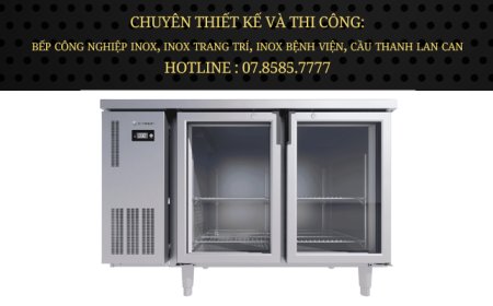 Tủ bàn mát Icymax 2 cánh kính 1200x750 ICR-2G127