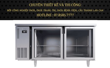 Tủ bàn mát Icymax 2 cánh kính 1500x750 ICR-2G157