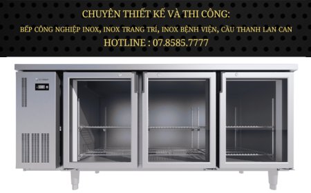 Tủ bàn mát Icymax 3 cánh kính 1800x600 ICR-3G186