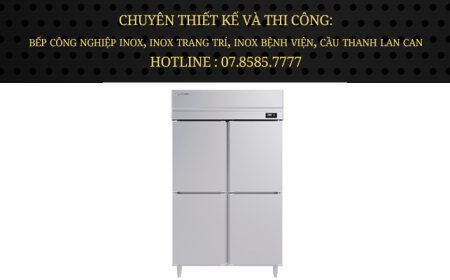 Tủ mát đứng Icymax 4 cánh inox 1200x865 IUR-4S128