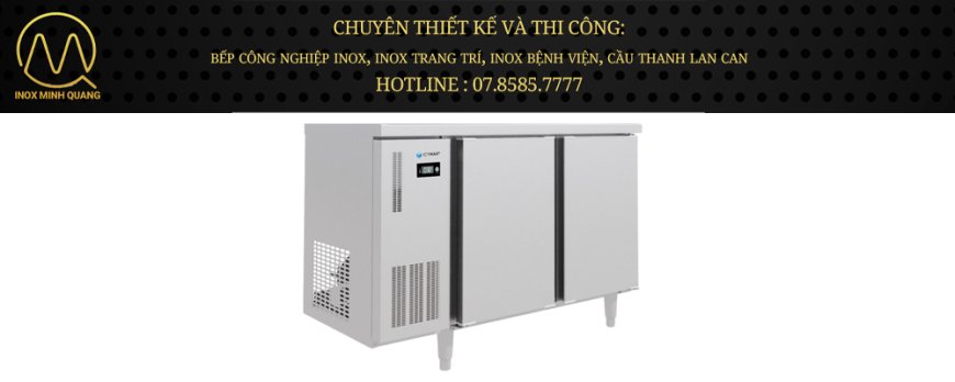 Tủ bàn mát Icymax 2 cánh inox 1200x750 ICR-2S127