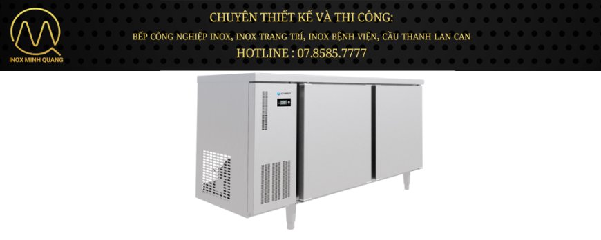 Tủ bàn mát Icymax 2 cánh inox 1500x750 ICR-2S157