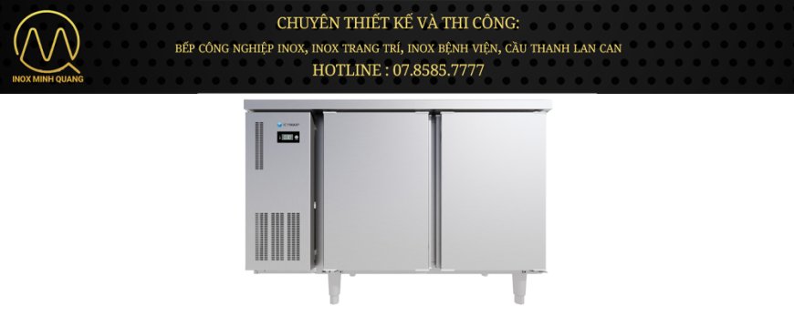 Tủ bàn đông Icymax 2 cánh inox 1200x600 ICF-2S126