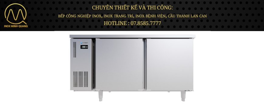 Tủ bàn đông Icymax 2 cánh inox 1500x750 ICF-2S157