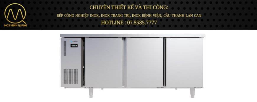 Tủ bàn đông Icymax 3 cánh inox 1800x600 ICF-3S186