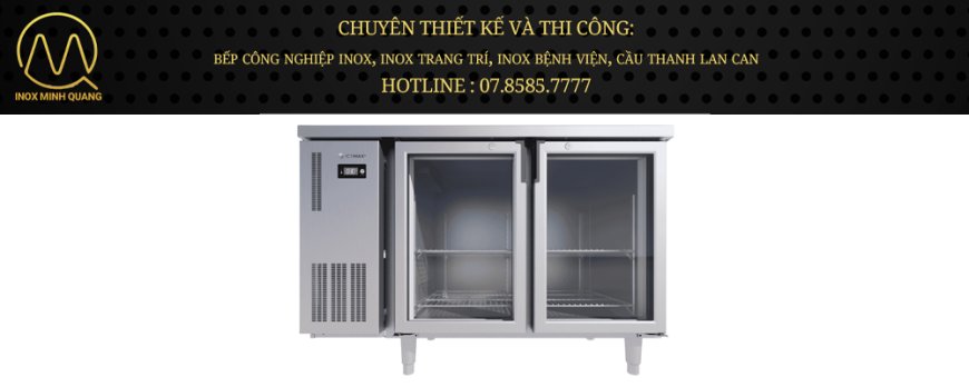 Tủ bàn mát Icymax 2 cánh kính 1200x600 ICR-2G126