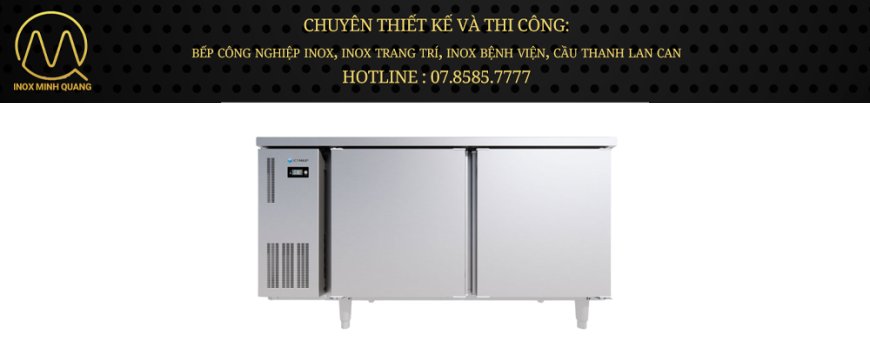 Tủ bàn mát Icymax 2 cánh kính 1500x600 ICR-2G156