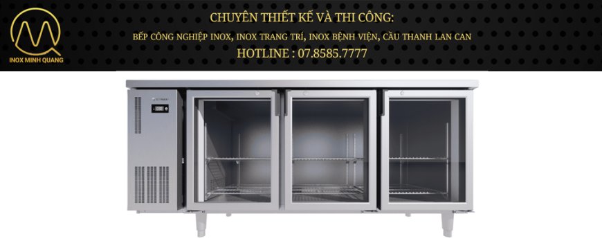 Tủ bàn mát Icymax 3 cánh kính 1800x600 ICR-3G186
