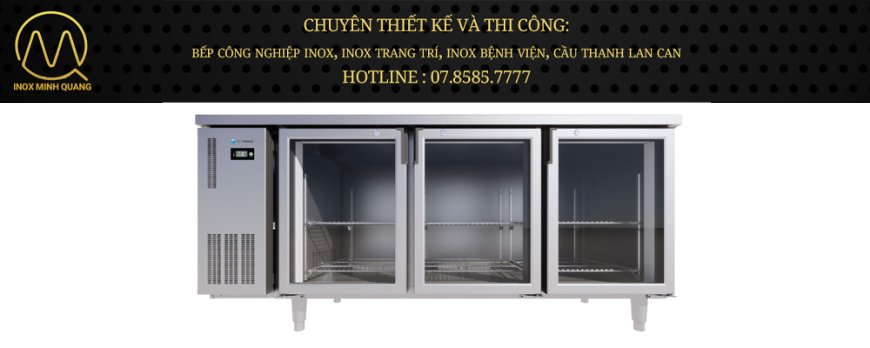 Tủ bàn mát Icymax 3 cánh kính 1800x750 ICR-3G187