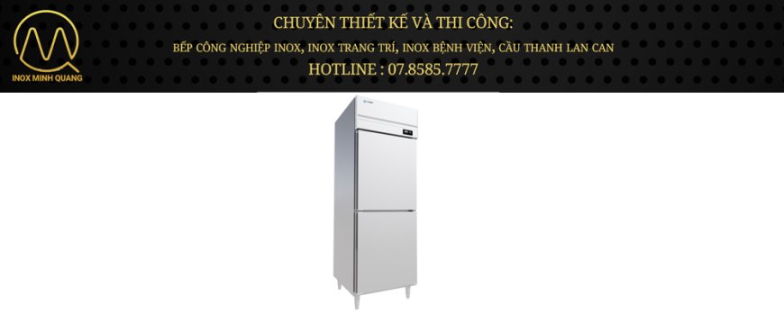 Tủ đông đứng Icymax 2 cánh inox 700x865 IUF-2S078
